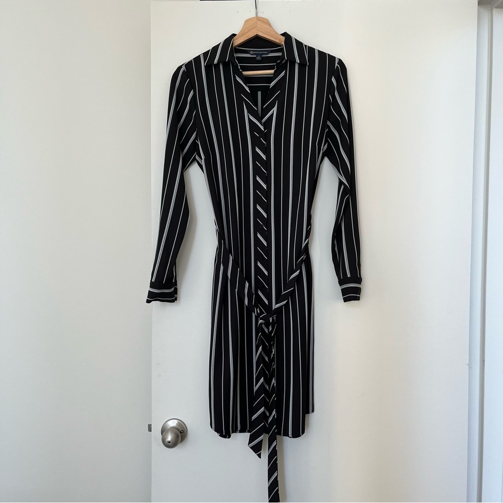 Striped Brooks Brothers Professional Dress